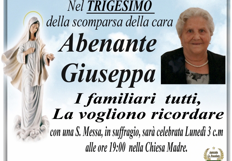 Trigesimo Abenante Giuseppa